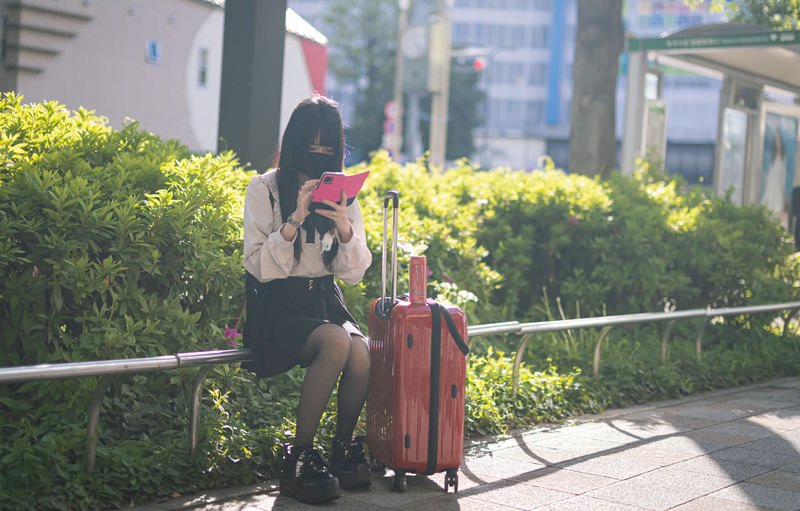 家出する女性